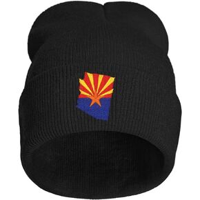 Embroidery Beanie for Men & Women, Multi-Season Stretch Skull Knit Hats, Winter Warm Beanie in Kuwait