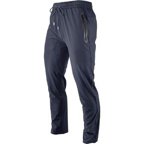 KELOIFUT Men's Athletic Hiking Pants Lightweight Quick Dry Travel Fishing Joggers Running Workout Active Track Pants