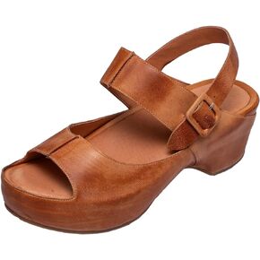Antelope Women's Misty Leather Wedge Sandals