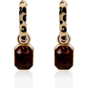 Fire beetle Leopard Earrings for Women Cheetah Leopard Print Earrings with Gemstone Drop Dangle Animal Spots Earrings Fashion Charm Boho Jungle Animal Earrings for Women Teen Girls Jewelry Gift