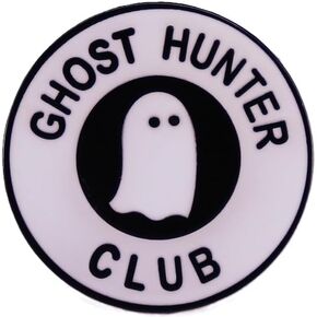 Ghost Hunter Club Enamel Lapel Pin Metal Badge Brooch For Backpacks in Saudi Arabia