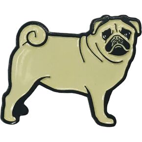 Pug Breed Dog Lover Enamel Lapel Pin