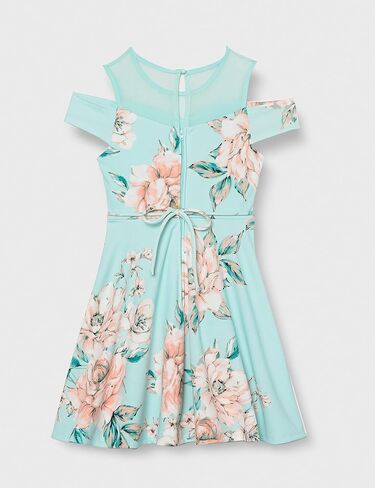 Speechless Girls' Off The Shoulder Floral Party Dress in Saudi Arabia