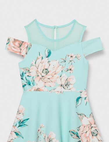 Speechless Girls' Off The Shoulder Floral Party Dress in Saudi Arabia