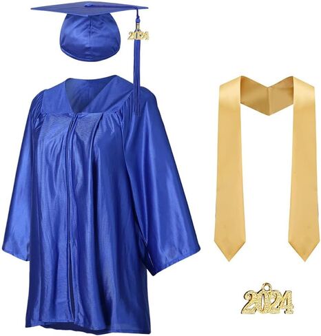 قبعة التخرج لرياض الأطفال yolsun وثوب 2024، مجموعة قبعة التخرج لمرحلة ما قبل المدرسة مع شرابة 2024 in Kuwait