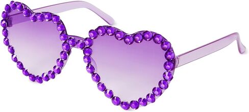 Heart Sunglasses for Women Transparent Rimless Sunglasses Rhinestone Heart Shaped Sunglasses Heart Glasses for Party Favors in Saudi Arabia