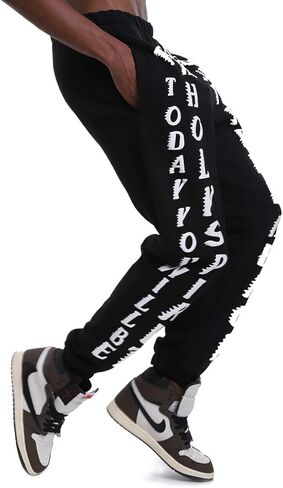 Arnodefrance Unisex Sweatpants Joggers Yoga Lounge Pants Pockets Retro Outdoor Hiking Running Trousers in Saudi Arabia