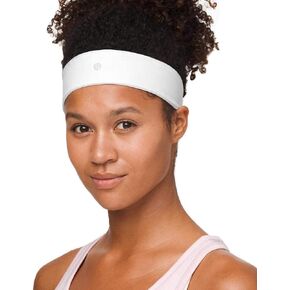 Lululemon Fly Away Tamer Headband (White)