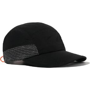 CLAPE Baseball Cap Quick Dry 5 Panel Trucker Hat Unstructured Dad Hat Sports Running Cap Low Profile Golf Hat Fitted Cap