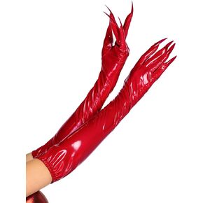 Leg Avenue Womens Vinyl Claw Gloves