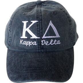 Mega Greek Kappa Delta Script Baseball Cap