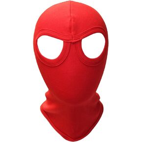 Red Eye Style Motorcycle Biker Cotton Balaclava Facemask Ski Mask (Red)