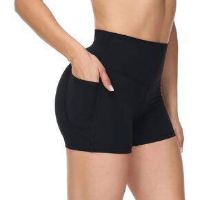 Blaosn Athletic Shorts for Women Gym Yoga Workout Running Biker Leggings with Pockets Soft SweatShorts Cute Clothes Summer