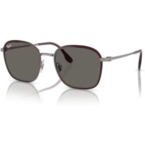 Ray-Ban RB3720 Square Sunglasses for Men for Women + BUNDLE With Designer iWear Complimentary Eyewear Kit