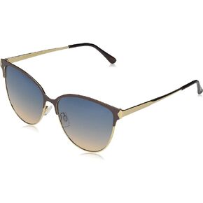 Martha Stewart Women's Ms142 Retro Metal Uv400 Protective Cat Eye Sunglasses-Timeless Gifts for Her, 57mm