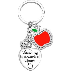 هدايا تقدير المعلم وتعليم هو عمل من القلب سلسلة مفاتيح العودة إلى المدرسة هدية للمعلم in Kuwait