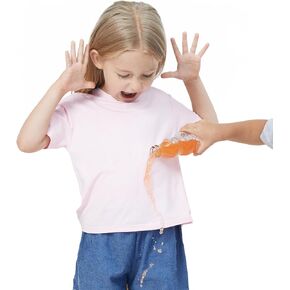 PATPAT Go-Neat Kids Boy Girls Basic Bulk Plain White Crewneck Cotton T Shirts Tees Tops Undershirts for Girls Boys Kids Size
