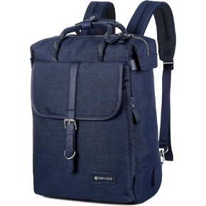 Nordace Comino Totepack with USB Charging Port, Water Resistant - Everyday Laptop Smart Backpack for Work, Business