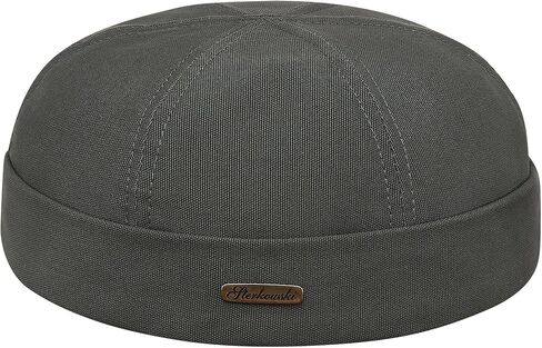 Sterkowski Docker Cap | 100% Softened Cotton Beanie for Men and Women | Summer Breathable Skull Cap Without Lining in Saudi Arabia