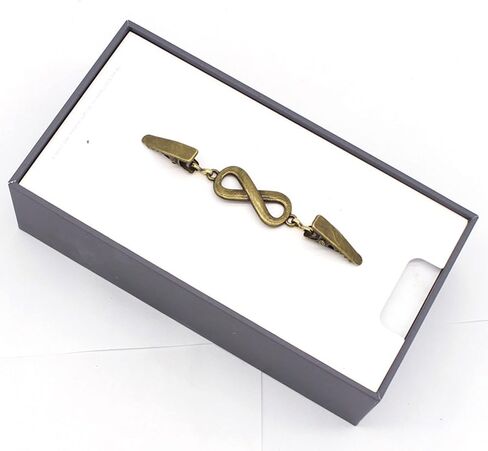 واي بول 2 قطعة مشابك سترة كلاسيكية مشابك كارديغان مشابك شال طوق ريترو مشابك فساتين للنساء والفتيات (ب) in Kuwait