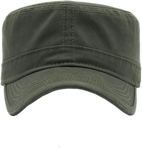 قبعات Duolaimi Cotton Cadet Army Cap Military للرجال من الجنسين in Kuwait