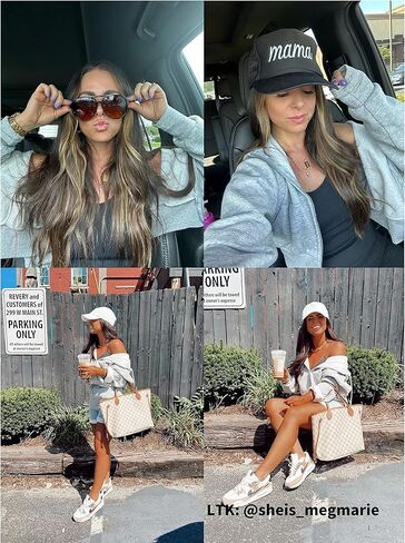 Bianstore Women's Casual Workout Long Sleeve Cropped Zip Up Hooded Hoodies Sweatshirts in Kuwait