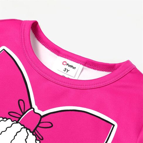 L.O.L. Surprise! Toddler Girl Skirt Set Short-sleeve Tee and Skirt Sets 2PCS Clothes Set Outfit 3-10 Years in Saudi Arabia