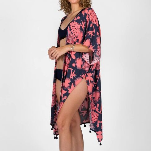 Salt Life Hidden Oasis Coverup Short Sleeve, Washed Navy, OSFM in Saudi Arabia