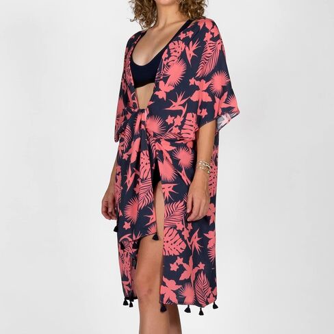 Salt Life Hidden Oasis Coverup Short Sleeve, Washed Navy, OSFM in Saudi Arabia