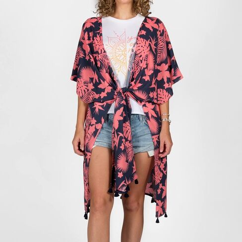 Salt Life Hidden Oasis Coverup Short Sleeve, Washed Navy, OSFM in Saudi Arabia