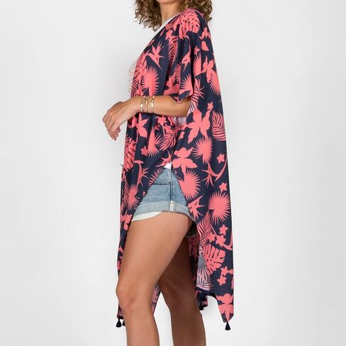 Salt Life Hidden Oasis Coverup Short Sleeve, Washed Navy, OSFM in Saudi Arabia