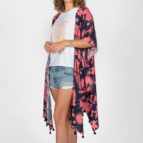 Salt Life Hidden Oasis Coverup Short Sleeve, Washed Navy, OSFM in Saudi Arabia