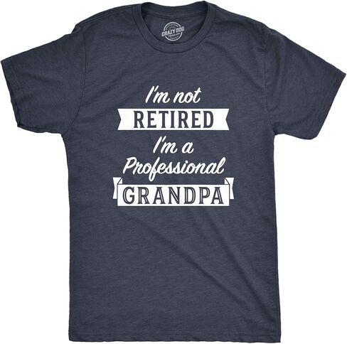 تي شيرت رجالي من Crazy Dog أنا لست متقاعدًا، تي شيرت احترافي مضحك للتقاعد in Kuwait