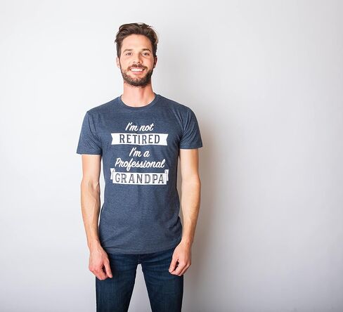 تي شيرت رجالي من Crazy Dog أنا لست متقاعدًا، تي شيرت احترافي مضحك للتقاعد in Kuwait