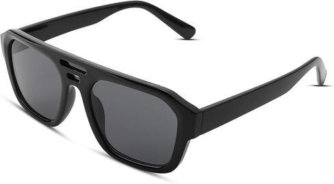 نظارة شمسية Pro Acme Classic Aviator للنساء والرجال، ذات ظلال مربعة وتصميم ثلاثي العارضة للرياضات الخارجية in Kuwait