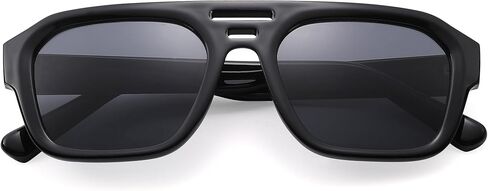 نظارة شمسية Pro Acme Classic Aviator للنساء والرجال، ذات ظلال مربعة وتصميم ثلاثي العارضة للرياضات الخارجية in Kuwait