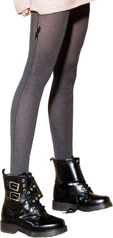 جوارب جاتا للقطط | كوليت نسائي ضيق رمادي شبه معتم مطبوع [صنع في أوروبا] COLETTE CAT 03 in Kuwait