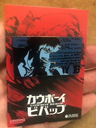 Spike Having A Light (Opening Theme Song) - Cowboy Bebop Collectible Pin in Saudi Arabia