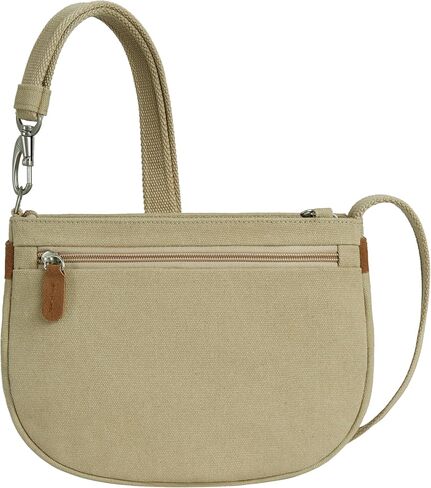 Travelon Heritage Anti-Theft Saddle Crossbody, Natural in Kuwait
