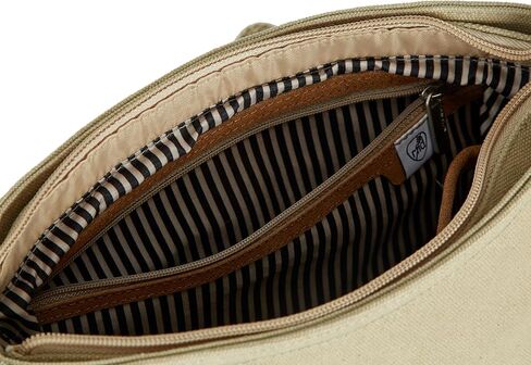Travelon Heritage Anti-Theft Saddle Crossbody, Natural in Kuwait