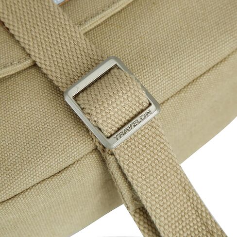 Travelon Heritage Anti-Theft Saddle Crossbody, Natural in Kuwait