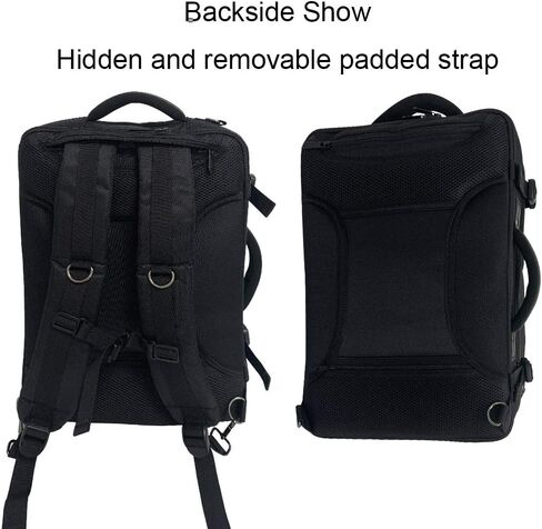 داميفان حقائب حلاقة، حقيبة ظهر محمولة للحلاقين ولوازم الحلاقة، حقيبة ظهر منظمة للمكياج وتصفيف الشعر للسفر in Kuwait