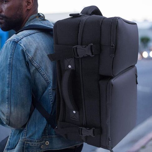 داميفان حقائب حلاقة، حقيبة ظهر محمولة للحلاقين ولوازم الحلاقة، حقيبة ظهر منظمة للمكياج وتصفيف الشعر للسفر in Kuwait