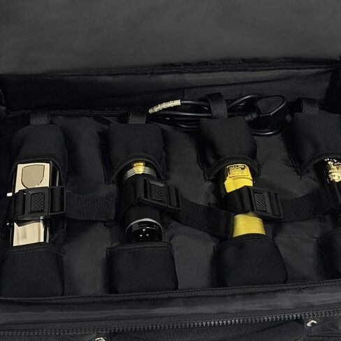 داميفان حقائب حلاقة، حقيبة ظهر محمولة للحلاقين ولوازم الحلاقة، حقيبة ظهر منظمة للمكياج وتصفيف الشعر للسفر in Kuwait