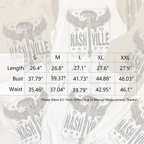 iliheyov Nashville Tank Top for Women Country Music Festival Graphic Print Sleeveless Nash Music Tank Tops in Saudi Arabia