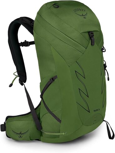 Osprey Talon 26L Men's Hiking Backpack with Hipbelt, Green Belt/Black, S/M in Saudi Arabia