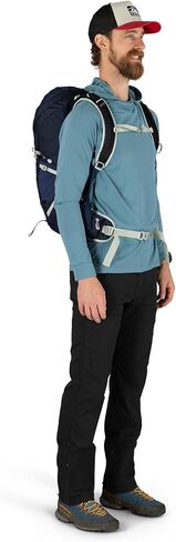 Osprey Talon 26L Men's Hiking Backpack with Hipbelt, Green Belt/Black, S/M in Saudi Arabia