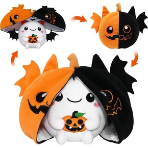 Halloween Pumpkin Witch Plush,Pumpkin Witch Plushies Toys Stuffed Animal Pillows Cute Pumpkin Witch Plushie Doll Toys,Stuffed Animal Pillow Doll Toys Gift for Fans Boys and Girls Birthday Gifts