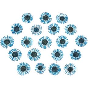 PATIKIL Dried Pressed Flower, 60 Pcs for Resin DIY Crafts Nail Art Cards Scrapbooking Jewelry Making Floral Decor Candle Decors, White