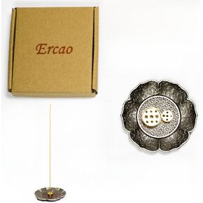 Incense Stick Holder，Icense Holder，Universal Icense Holder for Sticks，IncenseBurner (Incense Holder-Glass-Transparent)